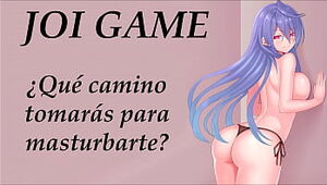 JOI - Juego anime porn con opciones. Â¿QuÃ© camino escogerÃ¡s?