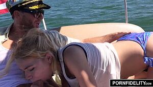 PORNFIDELITY Alina West Backside Banged On a Boat